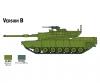 Italeri M-1 Abrams 1:72 Model Set Tank Kit