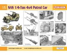 1:6 SAS 1/4-Ton 4x4 Patrol Car