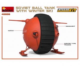 1:35 Sov. Ball Tank w/Ski/Interior Kit