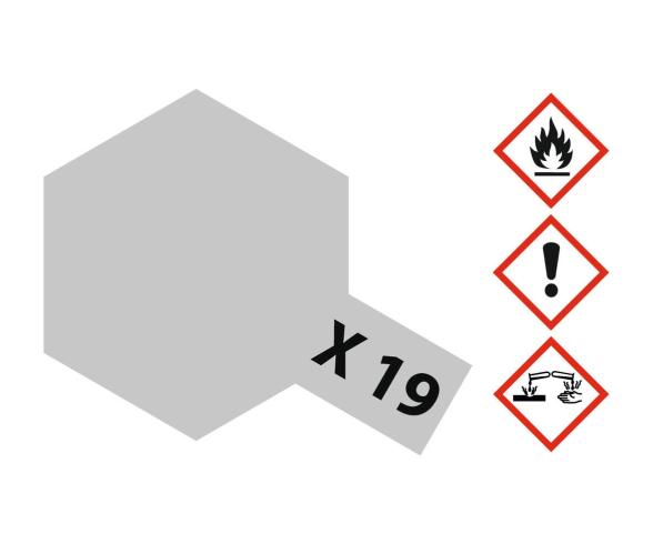 X-19 Smoke, acrylic paint, gloss finish 10 ml