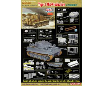 1:35 Tiger I Mid-Produciton w/Zimmerit