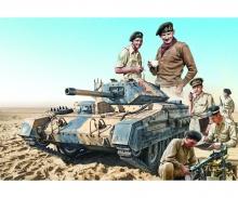 Crusader Mk.III Tank Kit with British Crew 1:35
