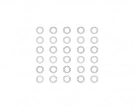 3mm Shim-Set, RC spacer set, 0.1/0.2/0.3mm