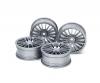 1:10 18-Spoke Grey Wheel Rims, RC accessory