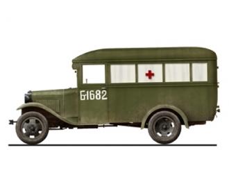 1:35 GAZ-03-30 Krankenwagen (2Achs)