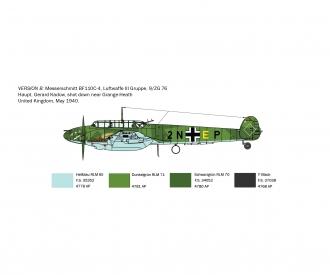 Italeri Bf 110 C-3/C-4 Zerstorer Model Kit 1:72
