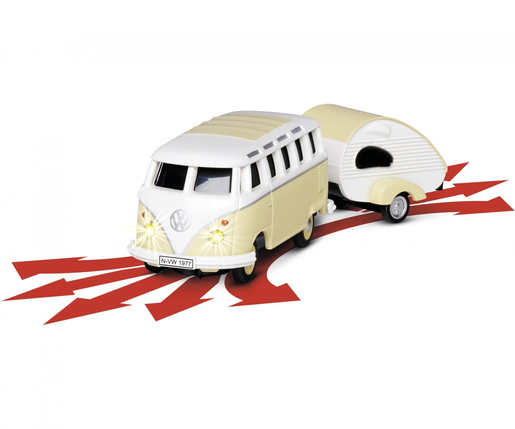 CARSON RTR ラジコンカー 1/87ワーゲンバス Buy 1:87 VW T1 SambaBus, RC car, 2.4GHz RTR online | Carson
