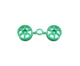 6-Speichen Felgen 26mm Grün (2) 6-Speichen Felgen 26mm Grün (2)