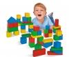 Coloured Wooden Blocks - 50 Pieces
