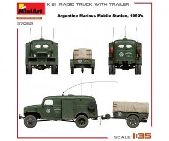 1:35 K-51 Radio Truck w/ Trailer