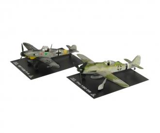 1:72 BF109 F-4 et FW 190 D9 War Thunder