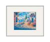 Blooming Coastal Village 24 x 30 cm - Painting by Numbers