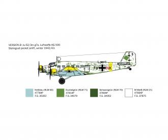 Italeri 1:72 Ju-52/3m Aircraft Model Kit