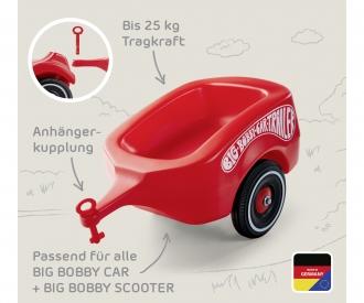 BIG Bobby Car Trailer Red