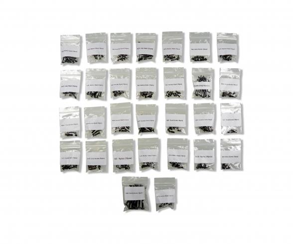 Virus-Ex Screw-Set, model hardware set
