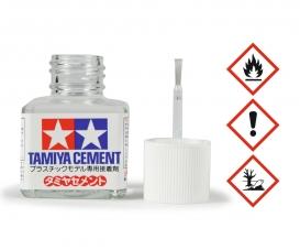 Tamiya Cement w/Brush 40ml, plastic cement