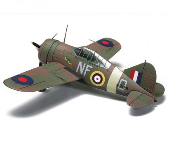 1:48 Brewster B-339 Buffalo, aircraft model kit