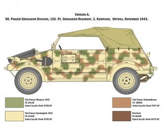 KDF. 1 Typ 82 Kübelwagen model kit 1:9 scale
