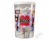 Blox - 100 briques de 8 blanches - compatibles avec les briques de jeu connues