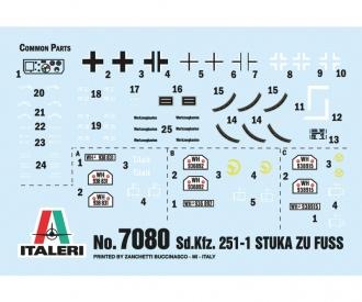 Sd.Kfz. 251/1 Stuka Zu Fuss 1:72 model kit