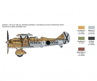 Fiat CR 32 Freccia 1:72 Aircraft Model Kit