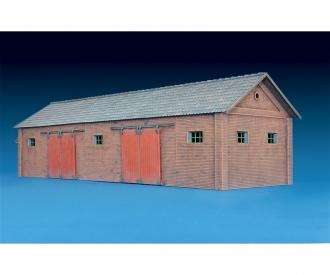 1:72 Lagerhalle eingefärbt