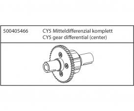 CY5 center differential 46Z