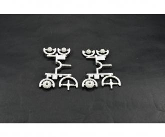 TRF421X/420/TA08 Kegelrad Set Öl-Diff.
