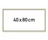 Aluminium Frame Gold 40 x 80 cm - Painting by Numbers