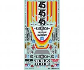 1:10 BBX Sticker Set, RC decal sheet