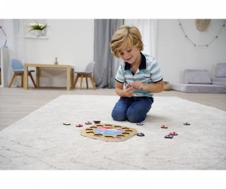 Peppa Pig, Horloge éducative en bois