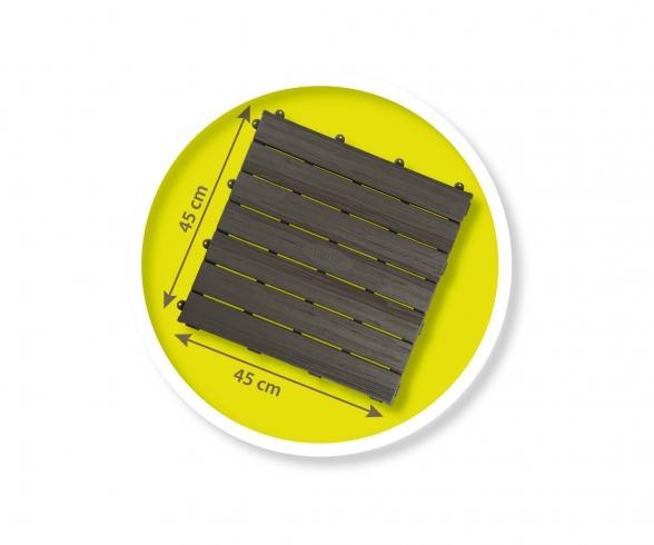 Smoby Life Set of 6 slabs 45 x 45 cm Smoby Life Set of 6 slabs 45 x 45 cm