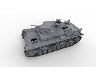 1:35 Ger. Pz.Kpfw.III Ausf.B w/Crew (5)