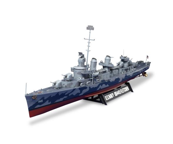 1:350 U.S. Navy DD445 Fletcher, ship model kit