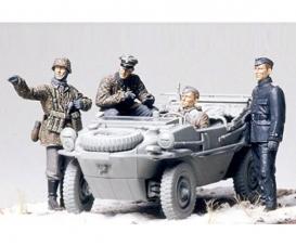 1:35 Fig.-Set Floating Car, plastic assembly kit