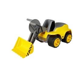 BIG Power Worker Maxi  Wheel Loader with Movable Shovel 3+ Yellow