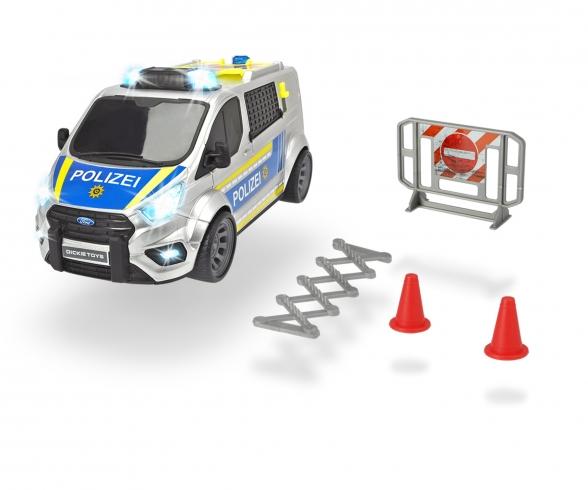 Fourgon de police Ford Transit avec lumière et son