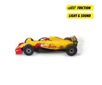 DHL Race Car Friction Car With Light and Sound