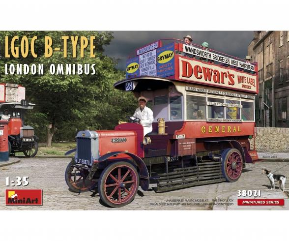 1:35 London Omnibus LGOC Typ B