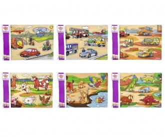 Eh - Puzzle A Bouton Scenaria(6Ass)