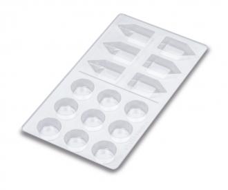 15 Well Palette, paint mixing tray, 5 plates
