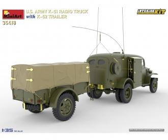 1:35 US Radio Truck K-51 w/ trailer K-52