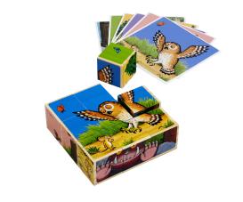 Gruffalo Cube Images en bois 9 cubes