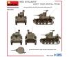 1:35 M3 Stuart leichter Panzer frühe Produktion