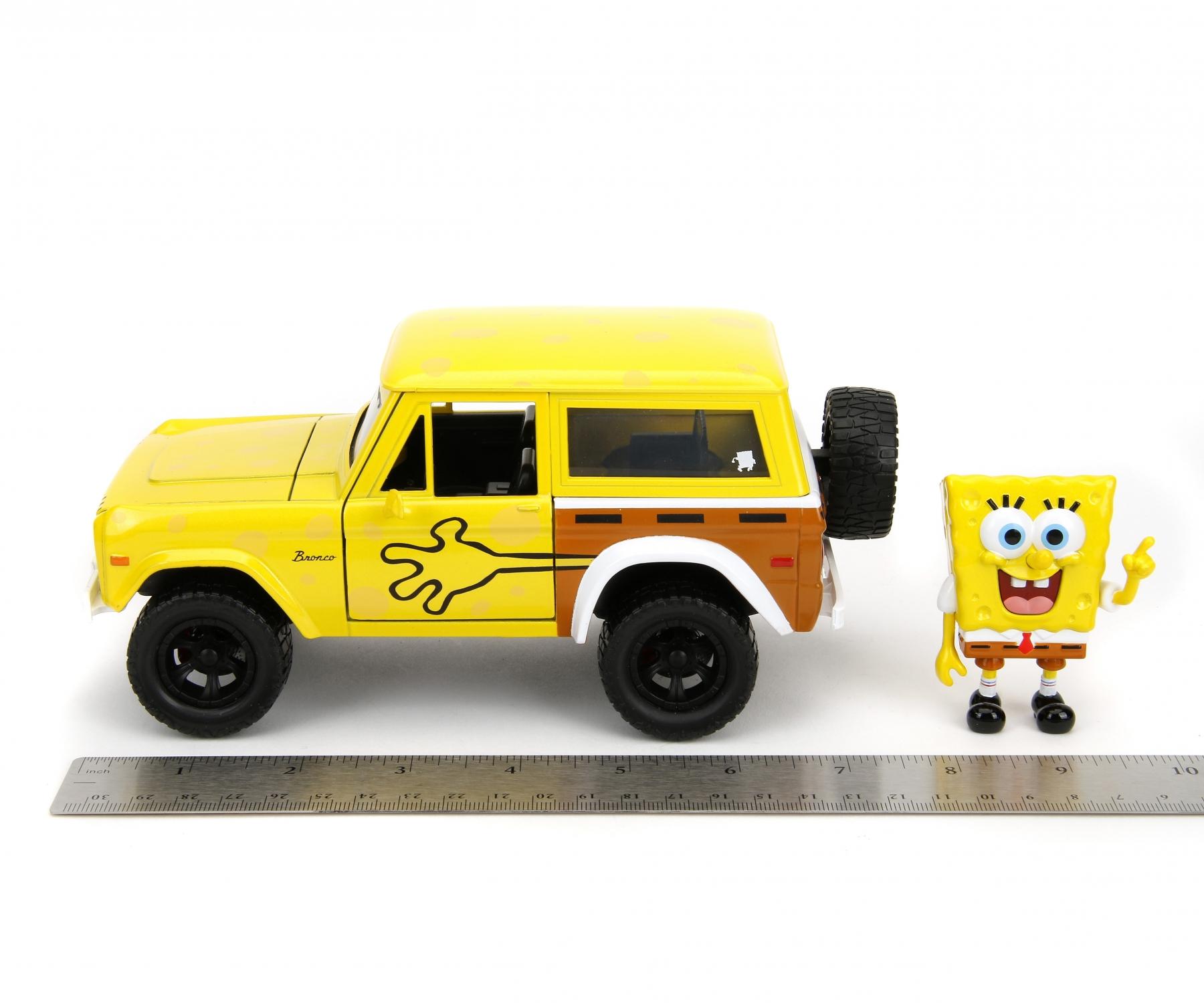 Buy Sponge Bob 1973 Ford Bronco 1:24 online | Jada Toys