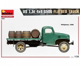 1:35 US 1,5t 4x4 G506 camion à plateau (1)