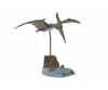 1:35 Pteranodon, scale model kit, display base