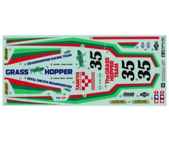 Grasshopper I Sticker Sheet, RC Decal Set 1:10