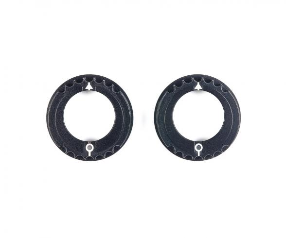 TA08R/Pro Alum. Diff.-Mount +0.8, chassis option part