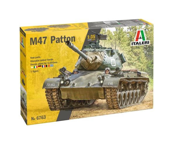 Italeri M-47 Patton 1:35 Tank Model Kit